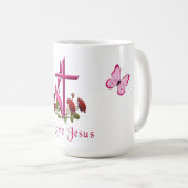 Jesus Kaffeetasse (VorderseiteRechts)