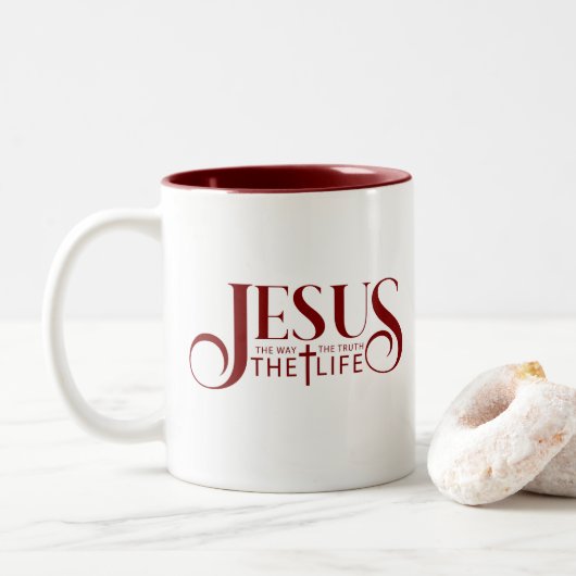 Jesus Kaffeetasse (Mit Donut)