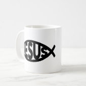 Jesus Kaffeetasse (Vorderseite Links)