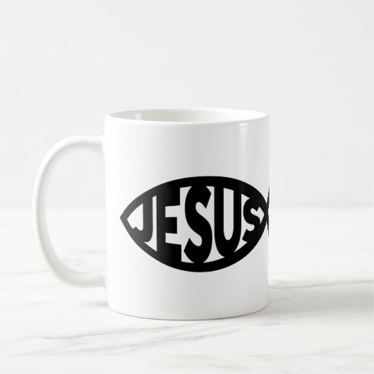Jesus Kaffeetasse (Links)