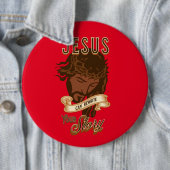 Jesus kann deine Geschichte umschreiben Button (Beispiel)