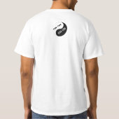 Jesus kann nicht zu hacken gehen T-Shirt (Rückseite)