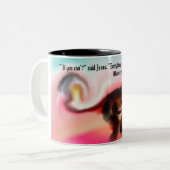 Jesus kann zweifarbige tasse (Vorderseite Links)