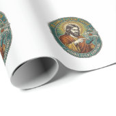 Jesus kaputte Doppelklickmaus IT Büro Tech Geschenkpapier (Rolleneckpunkt)