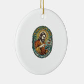 Jesus kaputte Doppelklickmaus IT Büro Tech Keramik Ornament (Rechts)