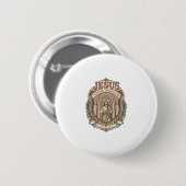 Jesus Kathedrale Architektur Jesus Kathedrale Arch Button (Vorne & Hinten)