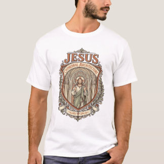 Jesus Kathedrale Architektur Jesus Kathedrale Arch T-Shirt