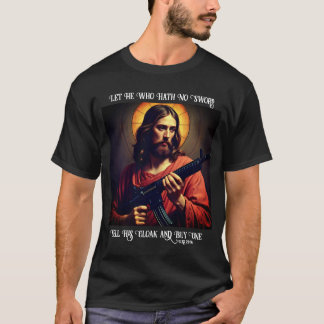 Jesus kauft ein Schwert AR-15 T - Shirt