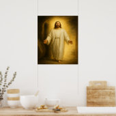 Jesus kehrte aus dem Tomb™ LDS Art Poster zurück (Küche)