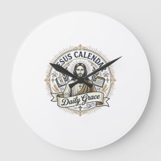 Jesus-Kender-Tagesgnade Jesus-Kender-Tagesgnade Große Wanduhr