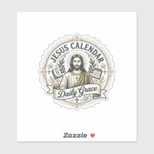 Jesus-Kender-Tägliche Gnade Jesus-Kender-Tägliche  Aufkleber