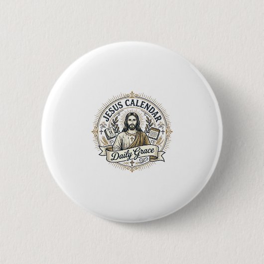 Jesus-Kender-Tägliche Gnade Jesus-Kender-Tägliche Button (Vorderseite)