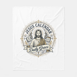 Jesus-Kender-Tägliche Gnade Jesus-Kender-Tägliche  Fleecedecke