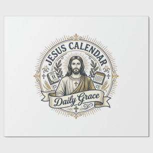Jesus-Kender-Tägliche Gnade Jesus-Kender-Tägliche  Geschenkpapier