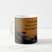 Jesus kennend, wundert sich… kaffeetasse (Vorderseite Links)
