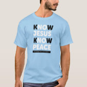 Jesus kennt den Frieden, keine Zensur T-Shirt (Vorderseite)