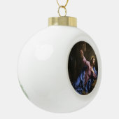 Jesus keramik Kugel-Ornament (Links)