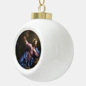 Jesus keramik Kugel-Ornament (Rechts)