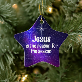 Jesus Keramik Ornament