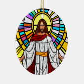 Jesus Keramik Ornament (Rechts)