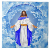 Jesus Keramik Tile Fliese (Vorderseite)