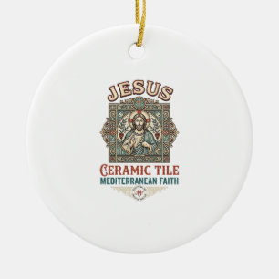 Jesus Keramikfliese Mittelmeer Glaube Jesus Keram Keramik Ornament