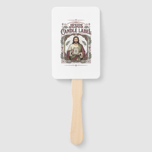 Jesus Kerzenlabel Jesus Kerze Christlicher Glaube Fächer