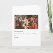 JESUS KIND SUPPORT VATHER'S DAY CARD KARTE (Vorderseite)