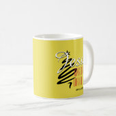 JESUS KING OF KINGS Christliche Schrift Weihnachte Kaffeetasse (VorderseiteRechts)