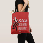 JESUS KING OF KINGS - Christliche Weihnachtsschrif Tasche (Von Nahem)