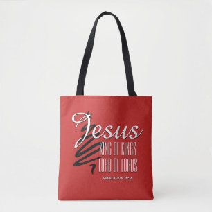 JESUS KING OF KINGS - Christliche Weihnachtsschrif Tasche