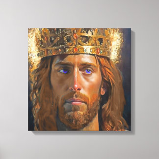 Jesus King of Kings Leinwand