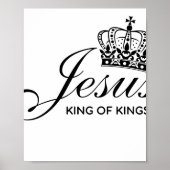Jesus KING OF KINGS Poster (Vorne)