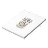 Jesus-Kirche Bulletin Programm Jesus-Kirche Bullet Notizblock (Rotiert)