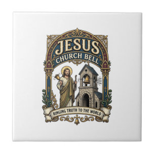 Jesus Kirche Glocke Jesus Kirche Glocke Christlich Fliese