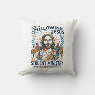 Jesus Kirche Merch Jugendcamp-Shirt Glaube Ba Kissen