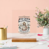 Jesus-Kirche Mitteilungsblatt Programm Jesus-Kirch Acrylschild (Hochzeit)