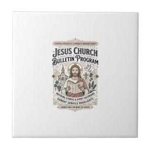Jesus-Kirche Mitteilungsblatt Programm Jesus-Kirch Fliese