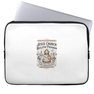 Jesus-Kirche Mitteilungsblatt Programm Jesus-Kirch Laptopschutzhülle