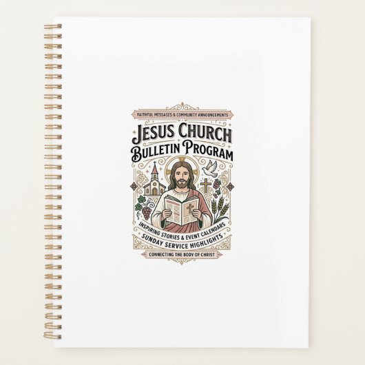 Jesus-Kirche Mitteilungsblatt Programm Jesus-Kirch Planer (Vorderseite)