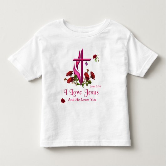 Jesus Kleinkind T-shirt (Vorderseite)