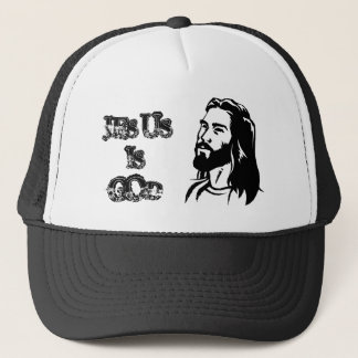 Jesus-Klippkunst, JESUS, IST, GOTT Truckerkappe