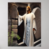 Jesus klopft an der antiken Tür Poster (Vorne)