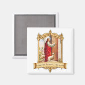 Jesus klopft an der Tür CG0244 Magnet (Vorderseite/Rückseite)