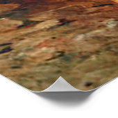 Jesus klopft an die Tür Poster (Ecke)