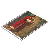 Jesus klopft auf der Tür Notizblock (Linke Seite)