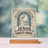 Jesus Kloster Minimal Jesus Kloster Minimal Chri Acrylschild (Neutral)