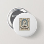 Jesus Kloster Minimal Jesus Kloster Minimal Chri Button (Vorne & Hinten)