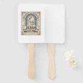 Jesus Kloster Minimal Jesus Kloster Minimal Chri Fächer (Vorne und Hinten)
