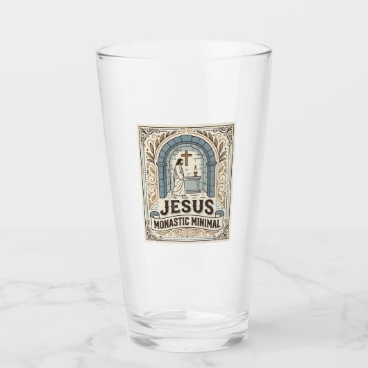 Jesus Kloster Minimal Jesus Kloster Minimal Chri Glas (Vorderseite)